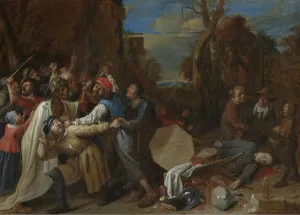 Consequence Prints: Death is Fierce and Quick, 1648-1649. Creator: Joos van Craesbeeck