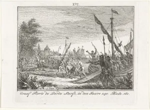 The Death of Floris III of Holland at Antioch, 1784. Artist: Fokke, Simon (1712-1784) The Death of Floris III of Holland at Antioch, 1784. Artist: Fokke, Simon (1712-1784)