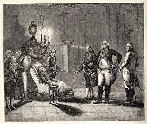Prussia Gallery: The death of Frederick II on August 17, 1786. Creator: Anonymous