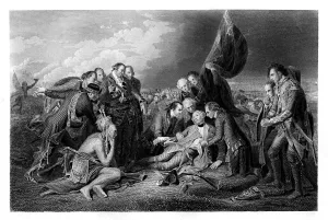 Wolfe Prints: The Death of General Wolfe, 1759, (1860). Artist:s Smith