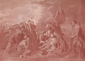 The Death of General Wolfe, c1776 (1909). Artist: William Woollett