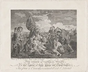 Wolfe Prints: The Death of General Wolfe (September 13, 1759), after 1776. after 1776. Creator: P