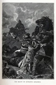 Letzen Prints: The Death of Gustavus Adolphus, 1882. Artist: Brend amour, Richard (1831-1915)