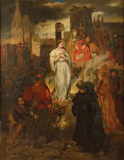 Images Dated 22nd May 2018: The death of Joan of Arc