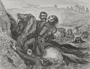 Swimming Prints: Death of Jozef Antoni Poniatowski