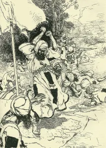 The Death of the Khalifa, 1899, (c1900). Creator: Harold Robert Millar