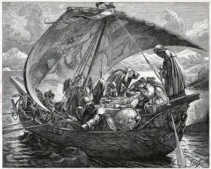 Noel Prints: The death of King Arthur, (19th century)