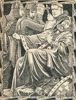 Childs History Of England Collection: The Death of King John, 1902. Artist: Patten Wilson