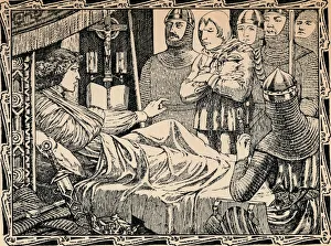 Childs History Of England Collection: Death of King Richard I, 1902. Artist: Patten Wilson