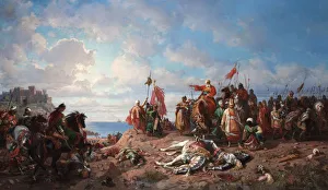Muzeum Narodowe Prints: The death of king Wladyslaw III at Varna