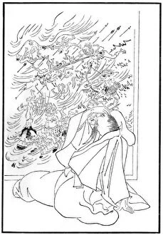 The death of Kose no Hirotaka, 1886