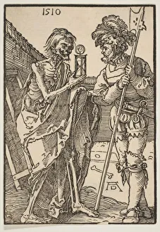 Hose Prints: Death and the Lansquenet. n. d. Creator: Albrecht Durer