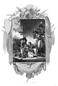 Battle Of Corunna Collection: Death of Lieutenant-General Sir John Moore, British soldier, La Coruna, Spain, 1809
