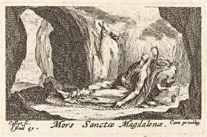 St Mary Magdalene Gallery: Death of the Magdalene. Creator: Jacques Callot