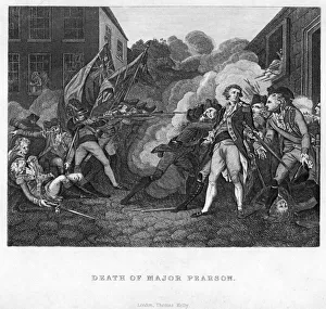 John Singleton Prints: The Death of Major Pearson, c1782-c1784