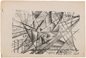 Malevich Prints: Death of the Man on the Airplane and on the Train at the Same Time