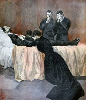 Death of Marie Francois Sadi Carnot, President of the French Third Republic, 1894