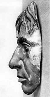 Images Dated 7th March 2007: Death mask of Admiral Lord Nelson