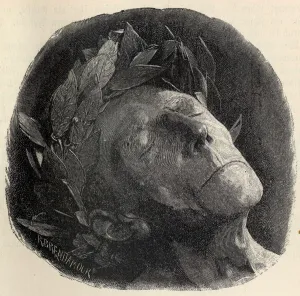 Prussia Gallery: Death mask of Frederick II. Creator: Brend amour, Richard (1831-1915)