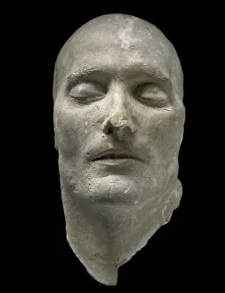Death mask of Napoleon, 1821. Creator: Antommarchi, Francesco Carlo (1780-1838) Death mask of Napoleon, 1821. Creator: Antommarchi, Francesco Carlo (1780-1838)
