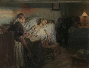 Death is Near, 1898. Creator: Otto Heichert