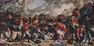 Wound Prints: The Death of Nelson, 1859-64, (1938). Artist: Daniel Maclise