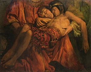 Pre Raphaelites Gallery: Death of the Pharaohs Firstborn Son, 1858