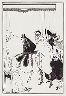 Harlequin Gallery: The Death of Pierrot, from The Savoy No. 6, 1896. Creator: Aubrey Beardsley
