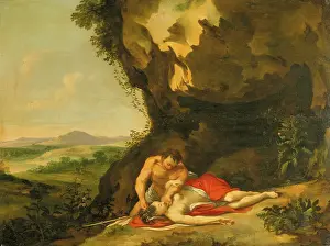 Procris Prints: The Death of Procris, 1626. Creator: Jan Linsen