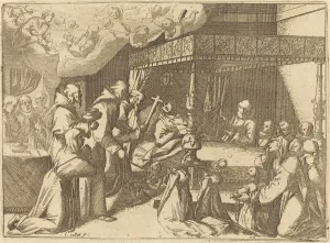 The Death of the Queen, 1612. Creator: Jacques Callot