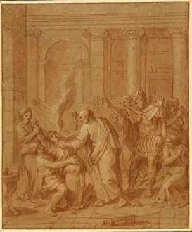 Francoise Verdier Prints: Death of Sapphira, n. d. Creator: Francoise Verdier