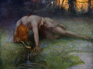 Hendrich Prints: The Death of Siegfried, 1906