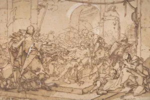 The Death of Socrates, ca. 1749. Creator: Michel-Francois Dandre-Bardon