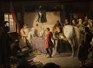 Death of Stefan Czarniecki, 1844-1848. Creator: January Suchodolski