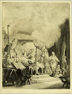 Gathered Prints: The Death of the Virgin, 18th c.. Creator: Thomas Worlidge