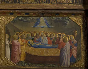 Glorification Of The Virgin Gallery: The Death of the Virgin (The Annunciation retable with 5 Predella scenes), 1430-1432