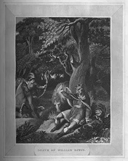 William The Red Prints: Death of William Rufus, 1838