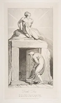 Deaths Door, from The Grave, a Poem by Robert Blair, March 1, 1813
