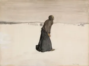 Ahlstrom Collection Prints: Death´s Walk, 1896. Creator: Magnus Enckell