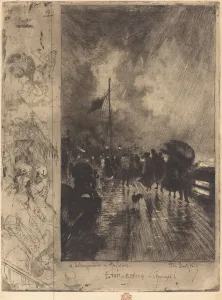 Un Debarquement en Angleterre (Landing in England), 1879