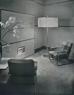 Chermayeff Collection: Debates studio at Broadcasting House, London, 1933