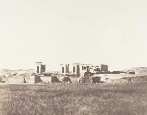 Aswan As Said Egypt Gallery: Debod (Parembole), Vue Generale des Ruines, 1851-52, printed 1853-54