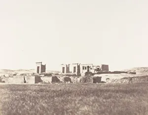 Teynard Gallery: Debod (Parembole), Vue Generale des Ruines, 1851-52, printed 1853-54