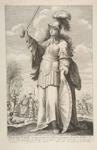 Bosse Abraham Collection: Deborah, 1647. Creators: Gilles Rousselet, Abraham Bosse