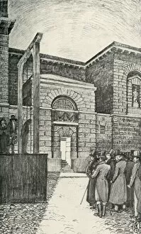 Charles Henry Bourne Quennell Collection: The Debtors Door, Newgate Prison, London, in 1821, (1938)