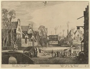 Jan Vanden Velde Prints: December. Creator: Jan van de Velde II