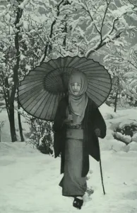 December Prints: December in Japan, 1910. Creator: Herbert Ponting