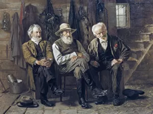 Deciding Gallery: To Decide the Question, 1897. Creator: John George Brown