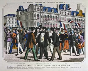 Declaration of the French Third Republic, 4th September 1870