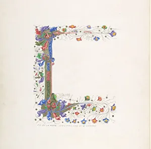 Delamotte Prints: Decorated Border, 1830-62. Creator: Freeman Gage Delamotte